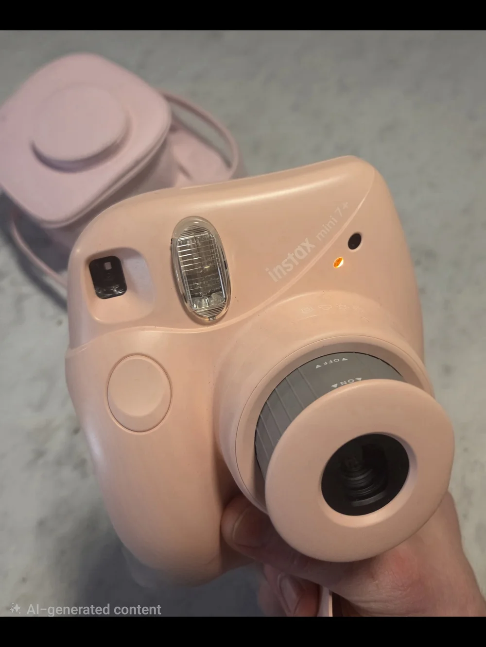 Fujifilm Instax Mini Camera Case in Light Pink
